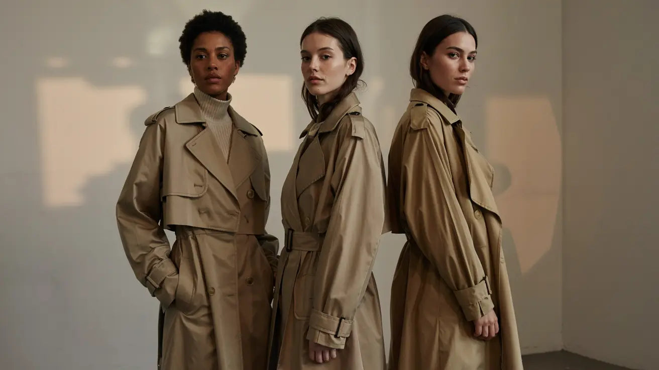 Trench Coat Lengths Explained: Choosing Between Short, Mid, and Long Styles
